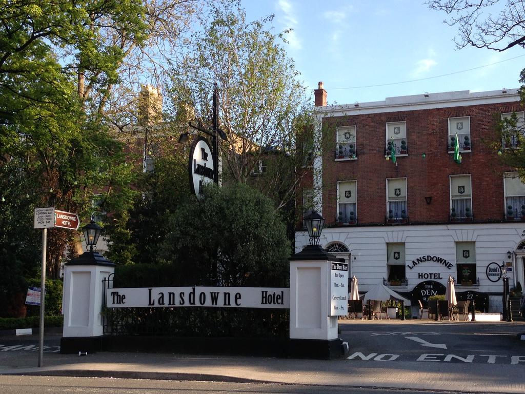 The Lansdowne Hotel Дублин Экстерьер фото
